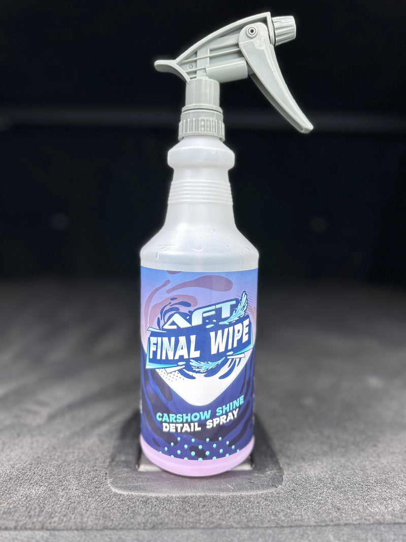 Final Wipe Carshow Shine Detail Spray